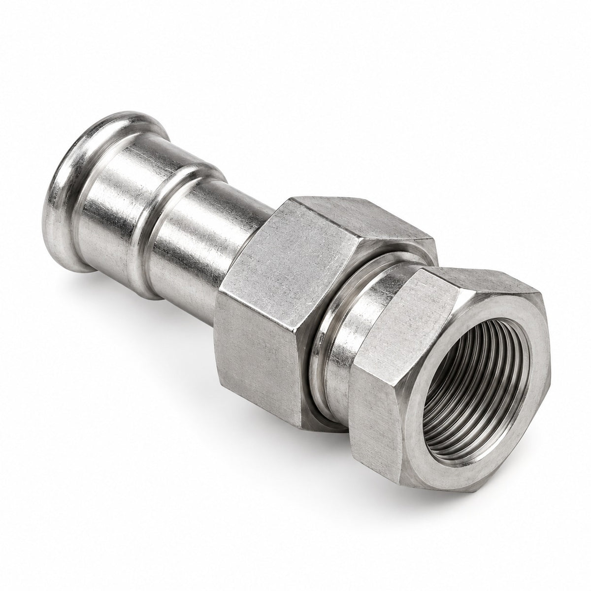 316 stainless steel press union female BSP