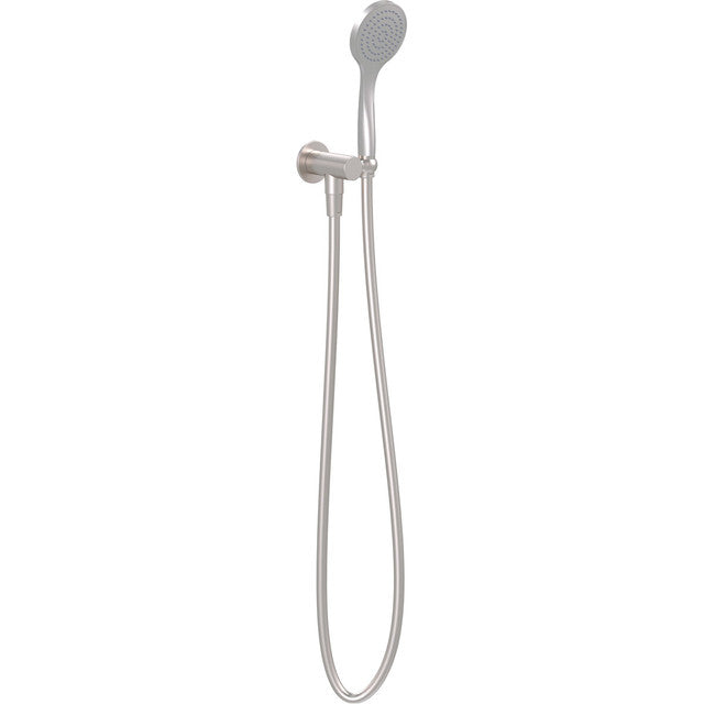 Handheld Shower Wall Outlet Bracket Kit Brushed Nickel Streamjet™ WELS 4 Star - 7.5L/min