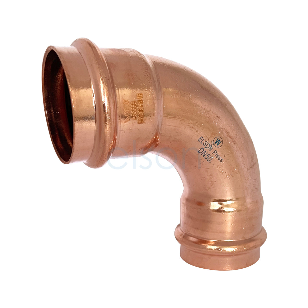 PRESS WATER NO.12 90D ELBOW FF