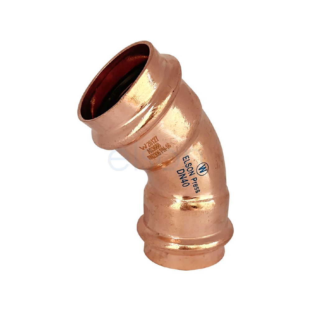 PRESS WATER NO.12 45D ELBOW FF