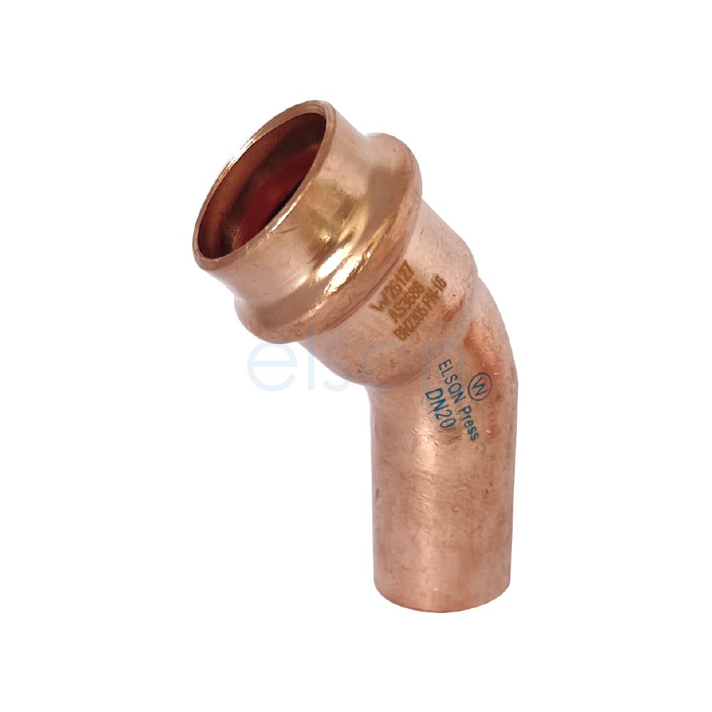PRESS WATER NO.12 45D ELBOW MF