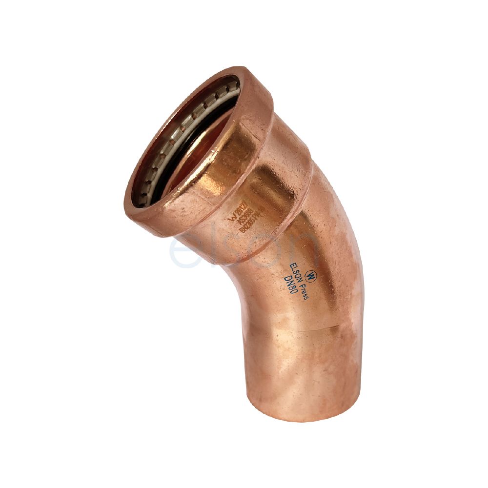 PRESS WATER NO.12 45D ELBOW MF