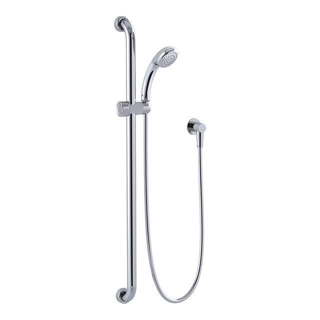 Hygienic Seal® Glide Slide Shower Kit Chrome Princess WELS 3 Star - 9L/min