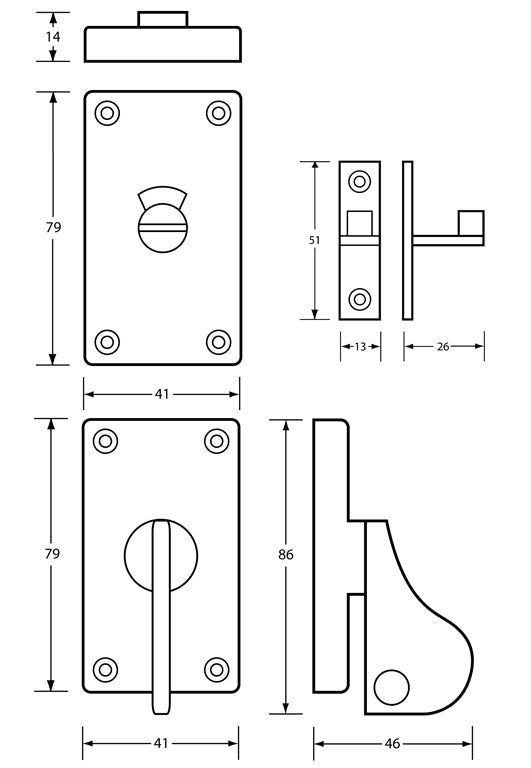 Sliding Door Indicator Lock - Visible Fix