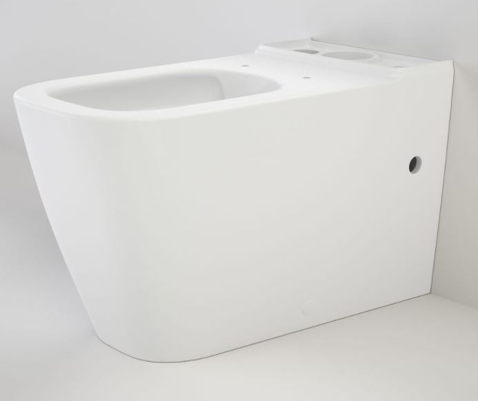 Luna Square CleanFlush® Wall Faced Close Coupled Pan (suits Bottom Inlet Cistern)