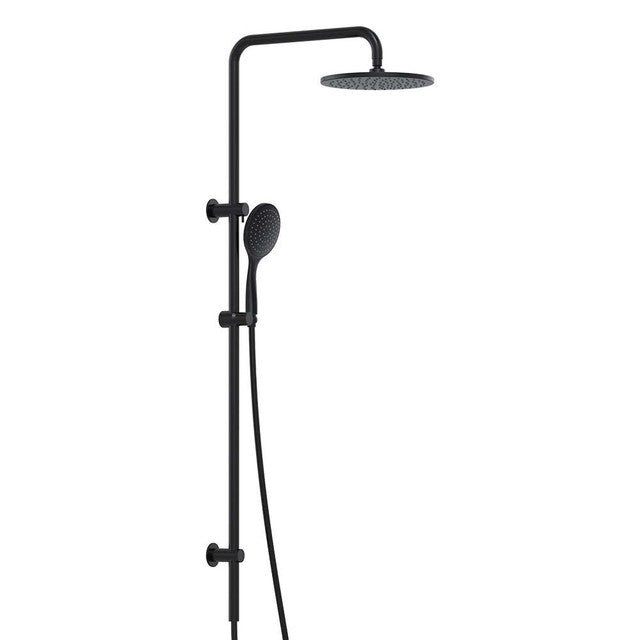 Cosmic Twin Waters™ Crane Arm - Top Inlet Matte Black Streamjet™ XL