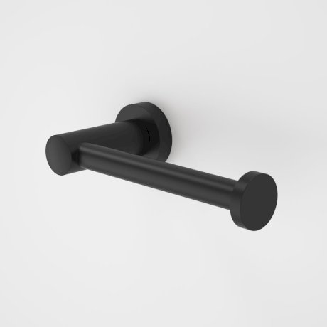 Cosmo Metal Toilet Roll Holder Black