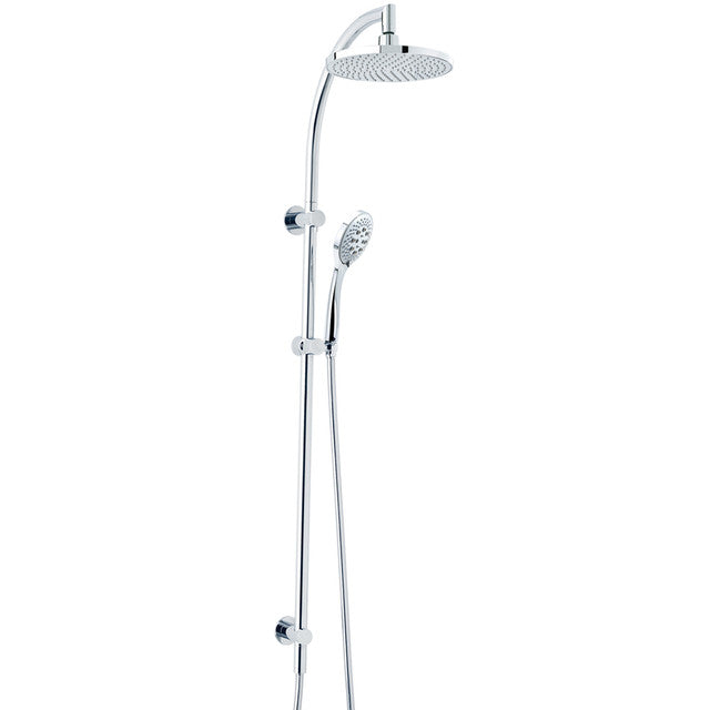 Cosmic Twin Waters™ Swan Neck - Top Inlet Chrome Streamjet™ Turbo Pulsator