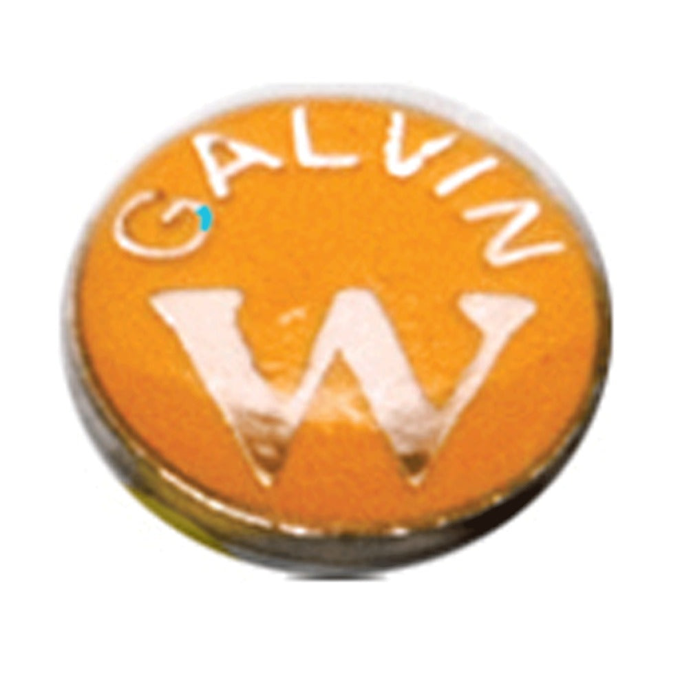 Vandal Resistant Indicator Button with Adhesive Disc - Yellow (Warm)