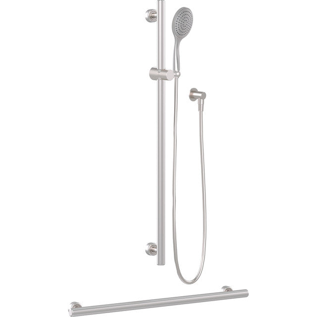 Linear Friction Slide Inverted "T" Shower Kit Chrome Streamjet™ XL WELS 3 Star - 9L/min