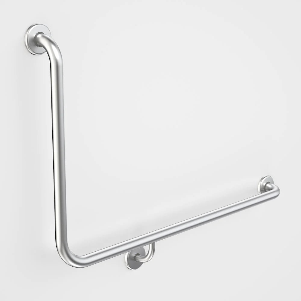 Care Support Grab Rail - 90 Degree Angled 960x600 RH - Stainless Steel