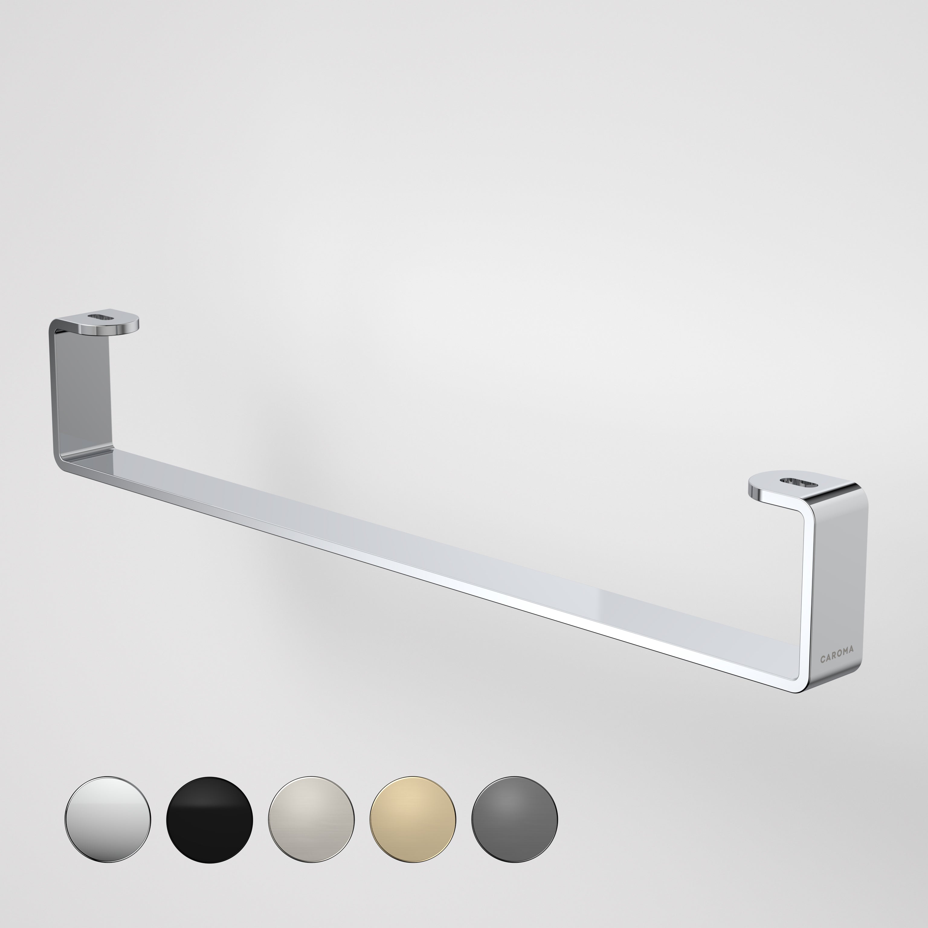 Urbane II Hand Wall Basin Integrated Rail - Chrome