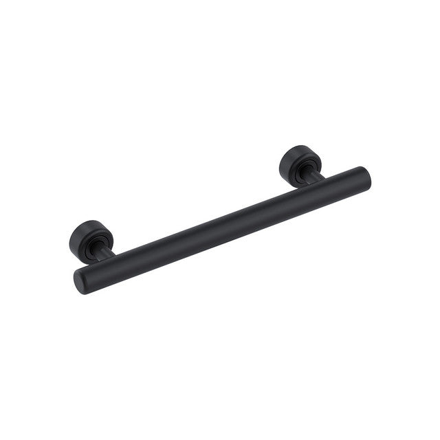 Linear Straight Grab Rail Matte Black 450mm
