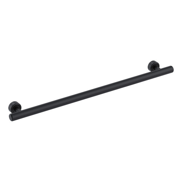Linear Straight Grab Rail Matte Black 800mm