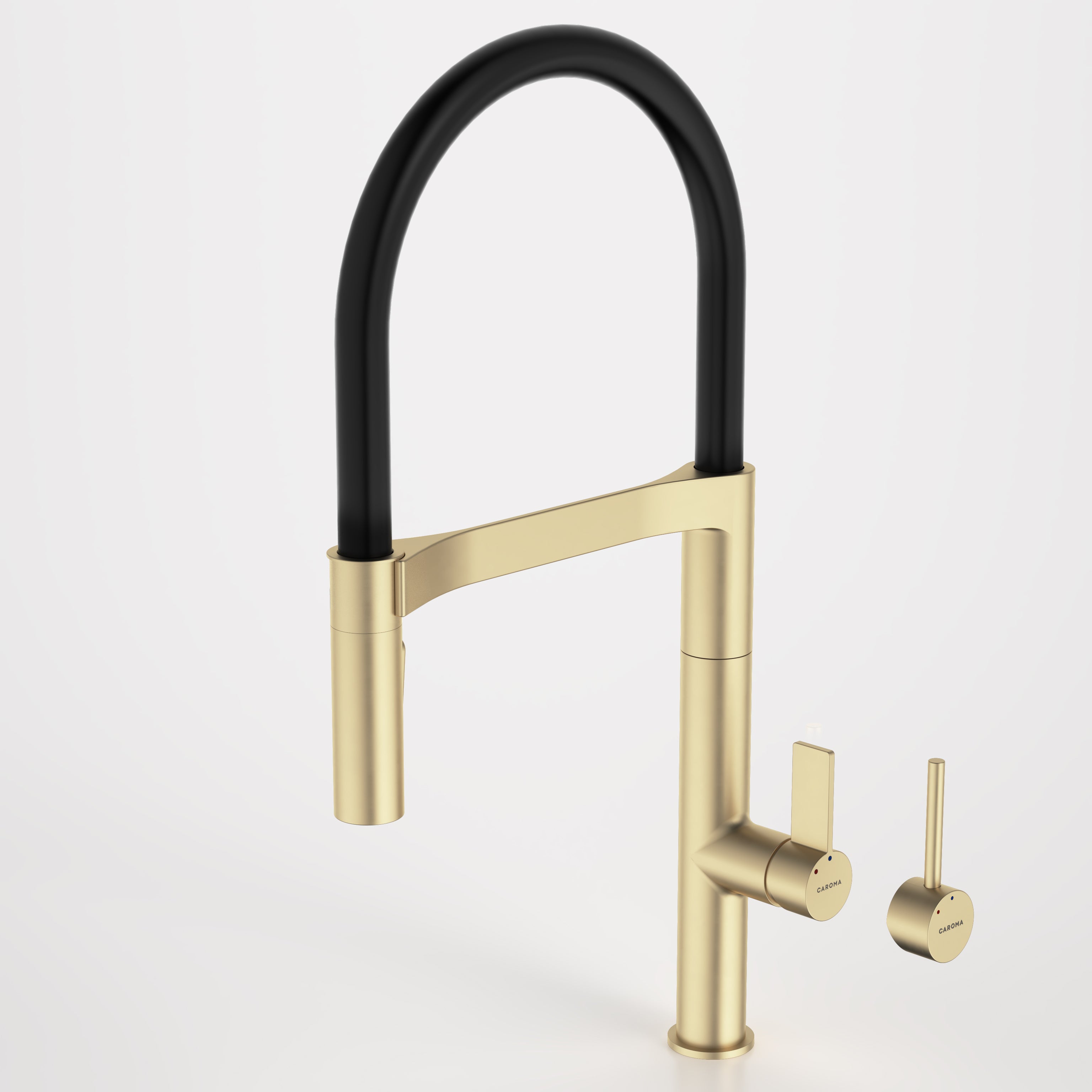 Liano II Pull Down Sink Mixer with Dual Spray - Brushed Brass