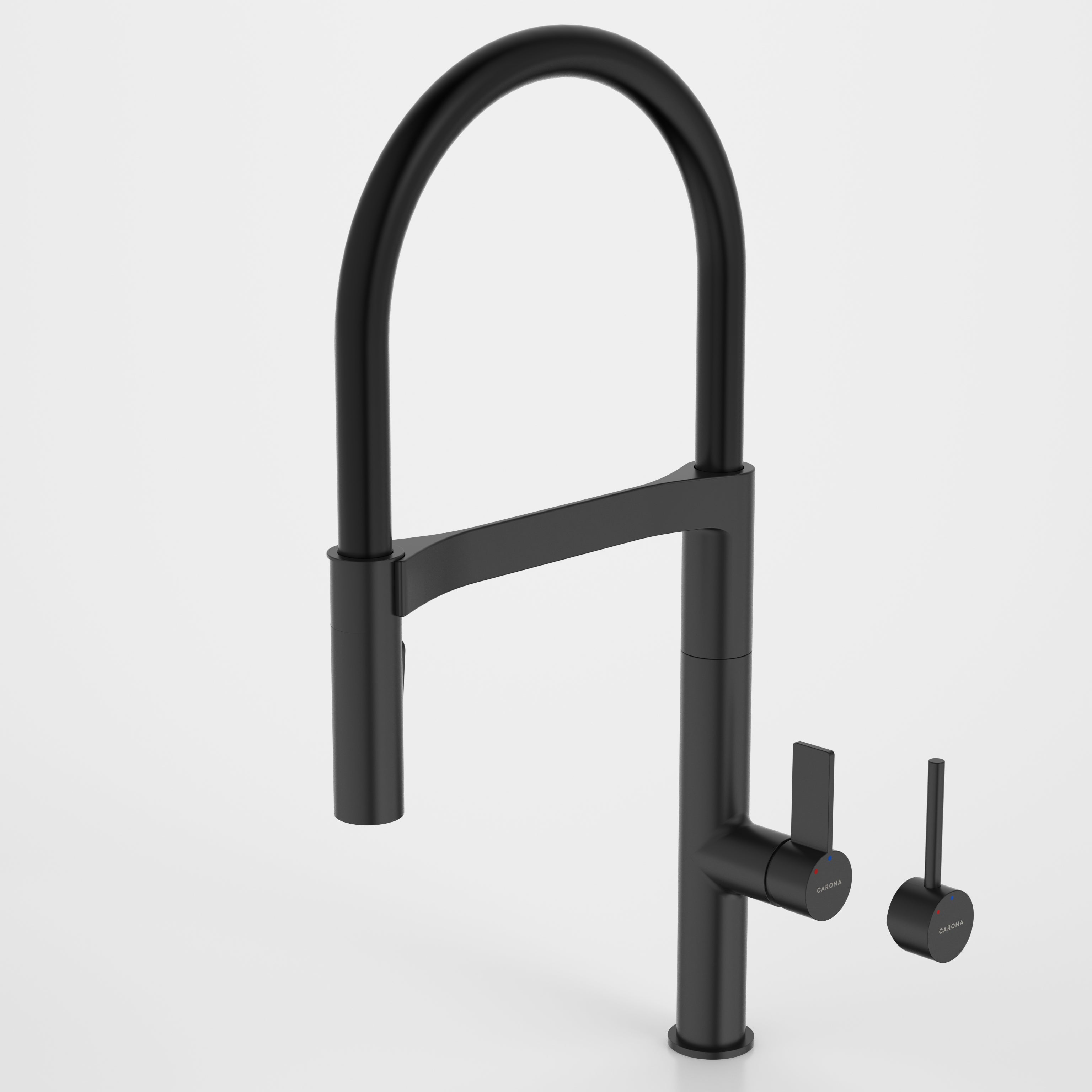 Liano II Pull Down Sink Mixer with Dual Spray - Matte Black