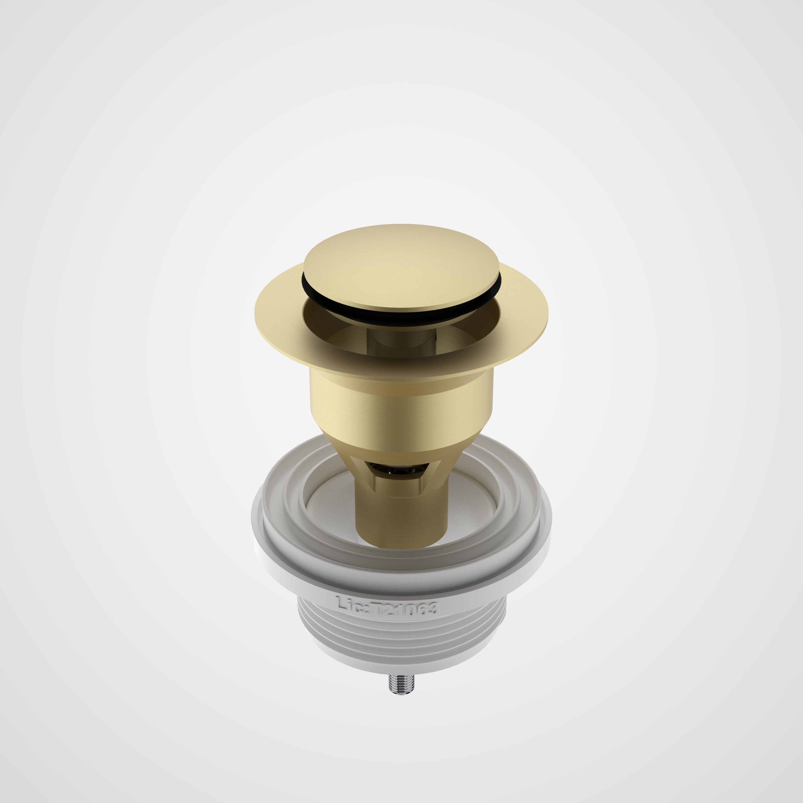 Basin Pop-Up Plug and Waste - Brushed Brass