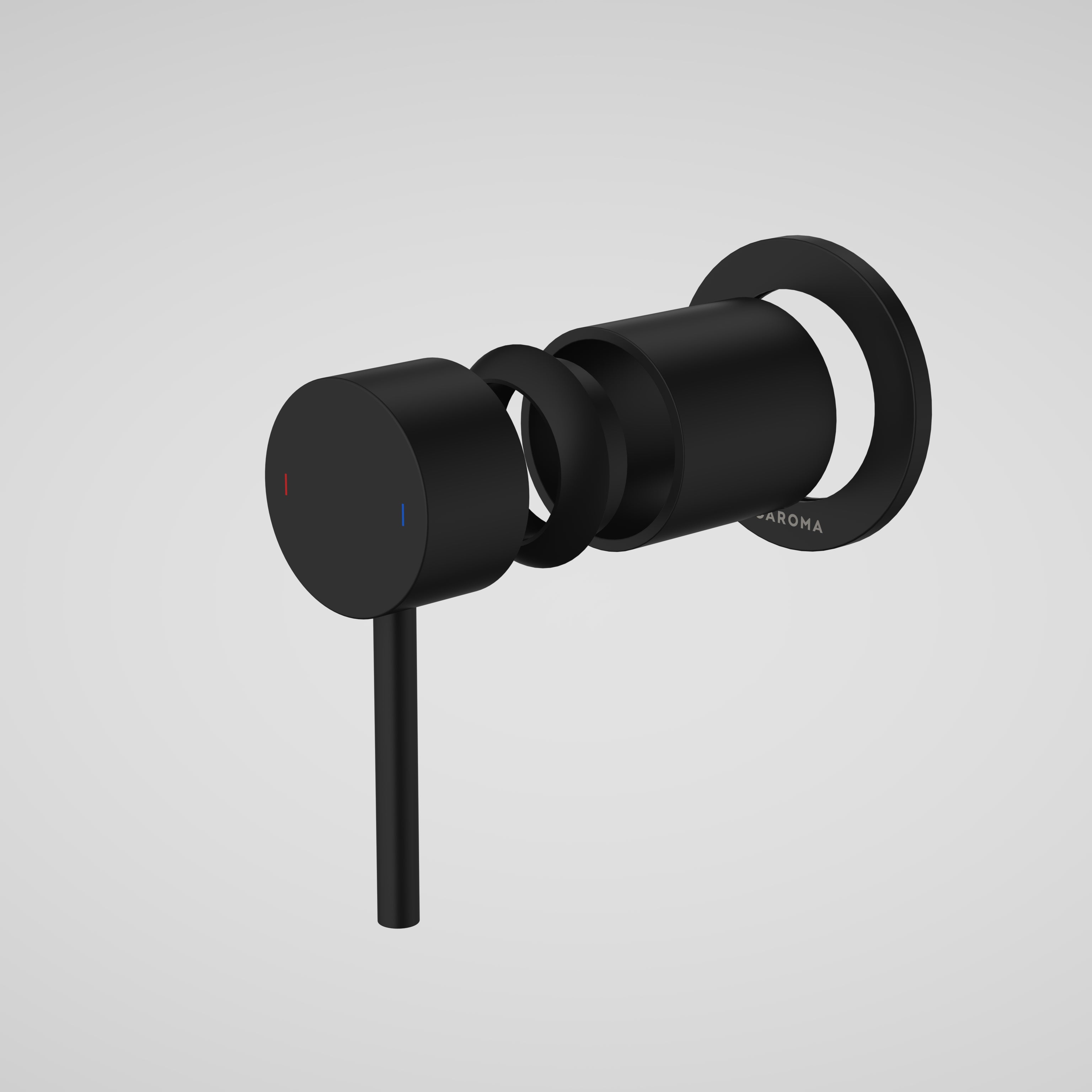 Liano II Bath / Shower Trim Kit - Round - Matte Black