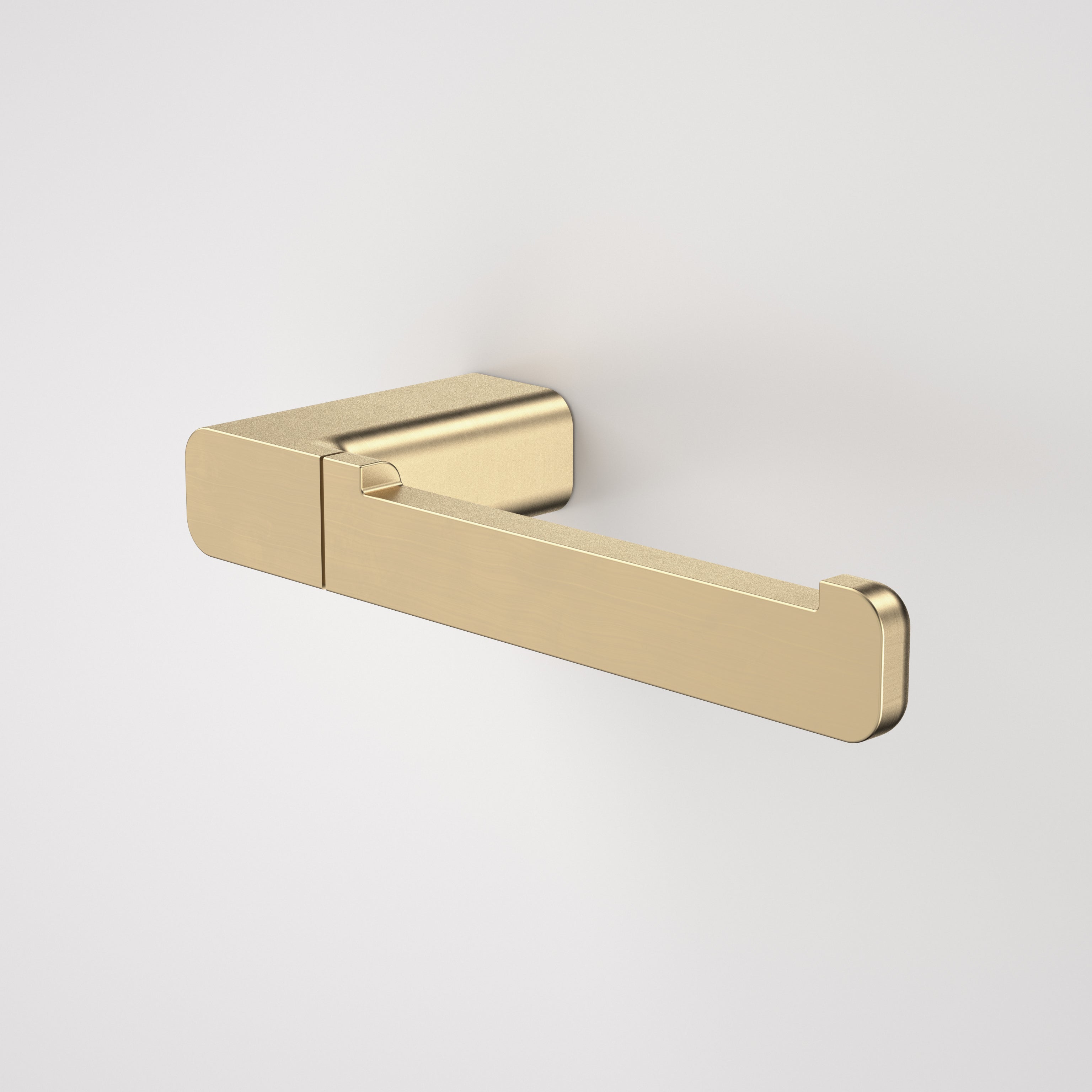 Luna Toilet Roll Holder Brushed Brass
