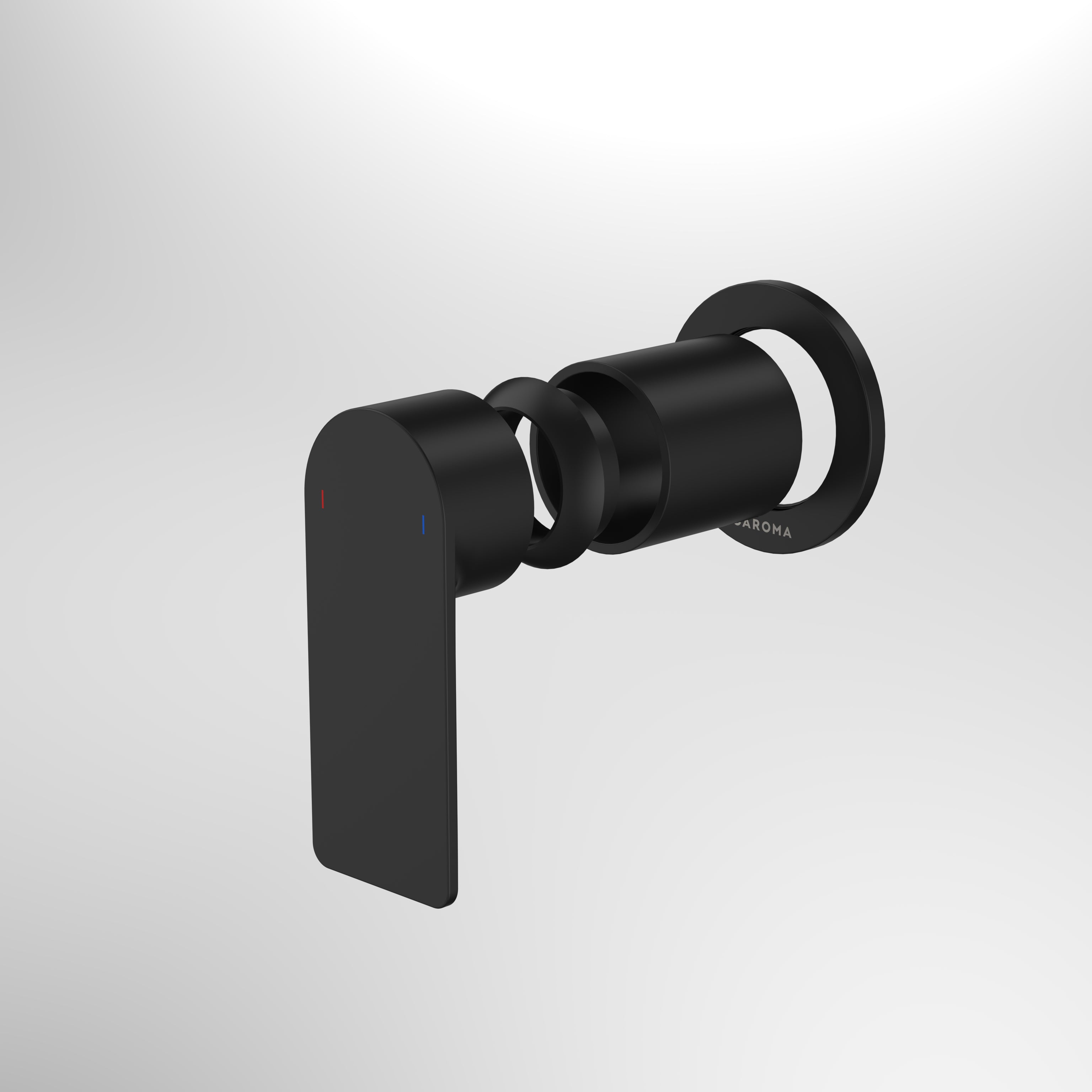 Urbane II Bath / Shower Trim Kit - Round Cover Plate - Matte Black