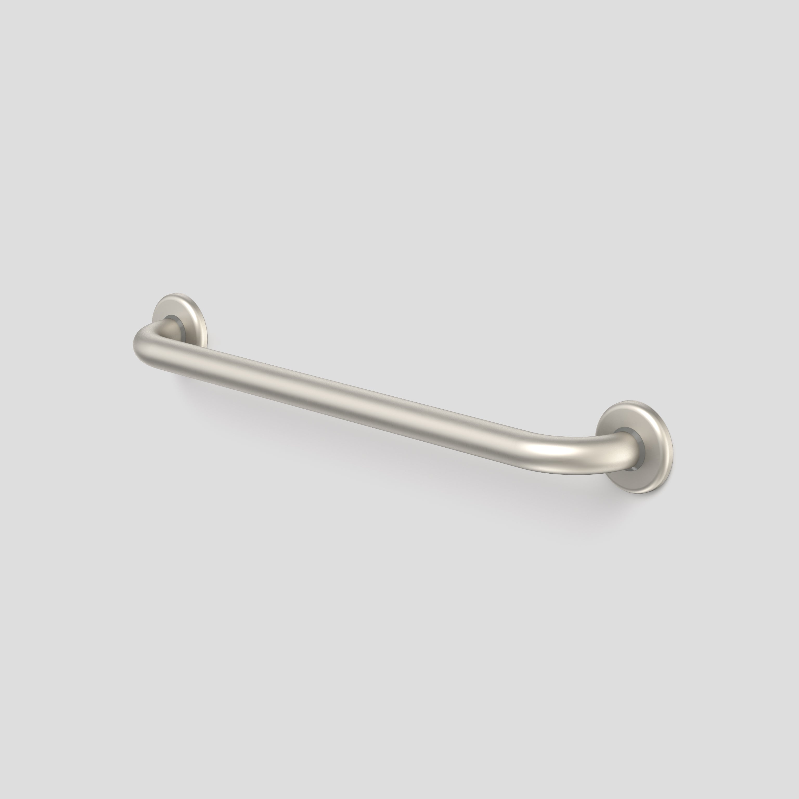 Care Support Grab Rail - 600mm Straight - Brushed Nickel