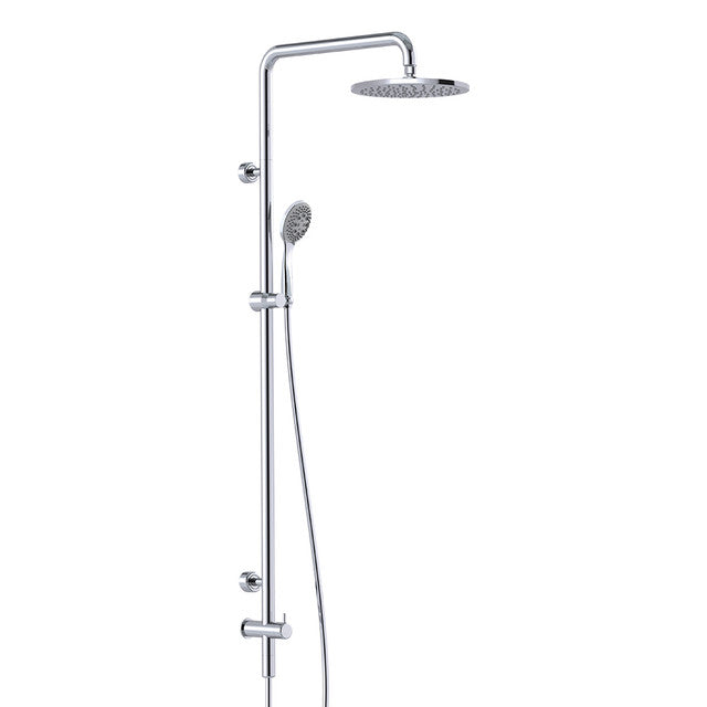 Linear Twin Waters™ - Bottom Inlet Chrome Streamjet™ Turbo Pulsator 450mm
