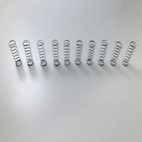 Button Spring Plastic Cistern 10 Pack