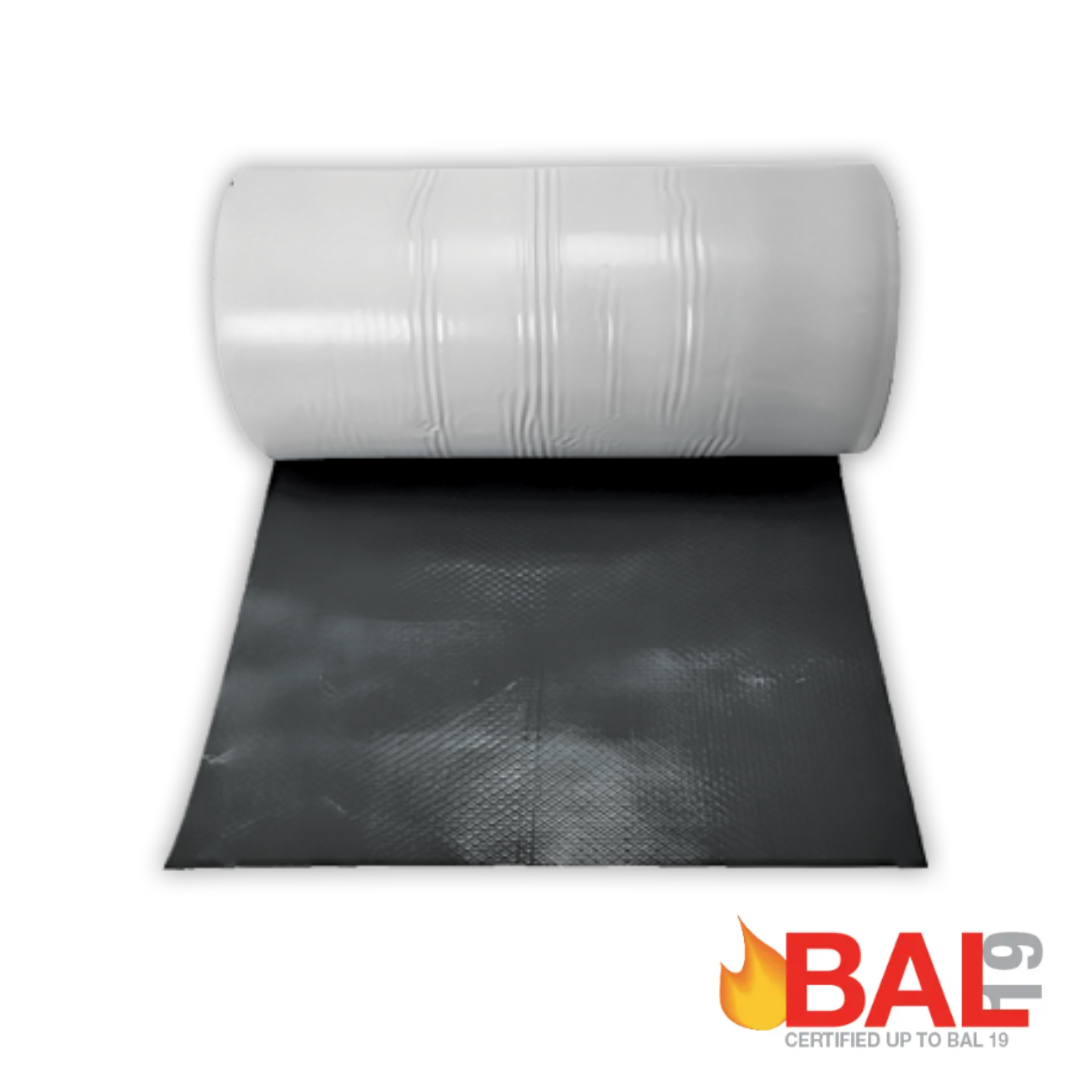 Aqua Flash 280mm Black 5m Roll | Full Adhesive Lead-Free Roof Flashing Tape | Waterproof & BAL 19 Rated