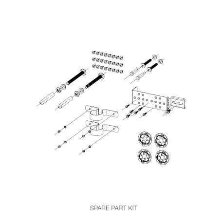 CAMFIS Inwall frame - Wall Mounted Large Basin Spares Kit