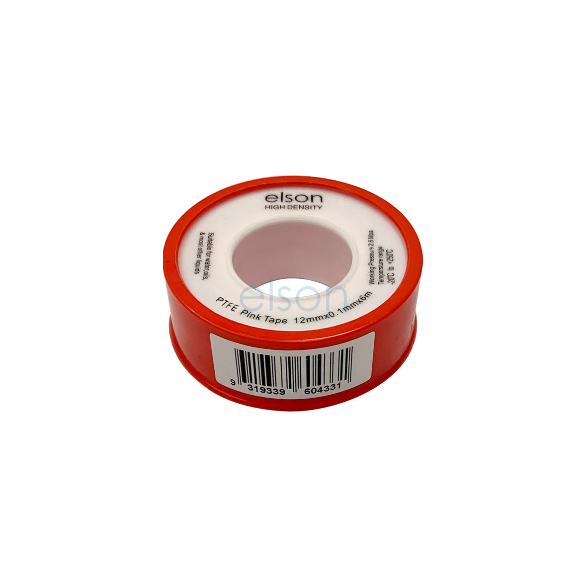 PTFE TAPE PINK WATER & GAS 12mmx0.1mmx6m