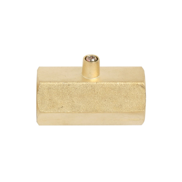 Test Point Adaptor Brass Rp1/2 Xrp1/2 Cast in T/pt