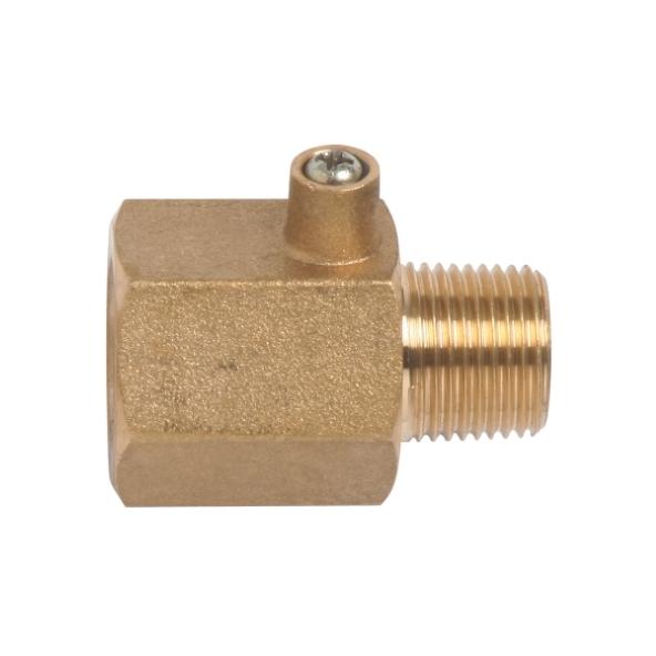 Test Point Adaptor Brass R3/8×5/16 Saem and Nut