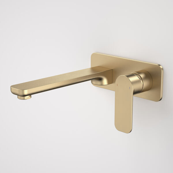 Luna Wall Basin/Bath Mixer - Brushed Brass - Lead Free