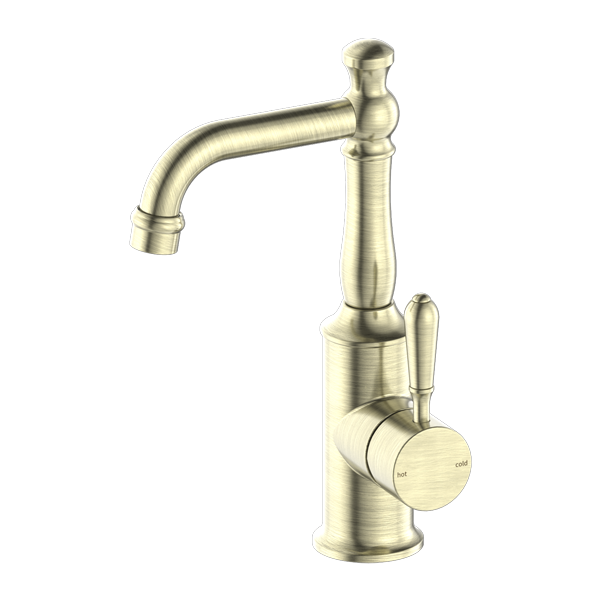 York Basin Mixer With Metal Lever