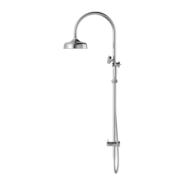 York Twin Shower With Metal Hand Shower