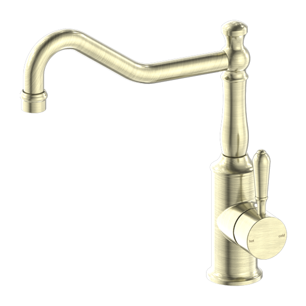 York Kitchen Mixer Hook Spout With Metal Lever