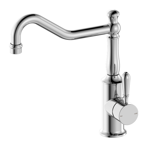 York Kitchen Mixer Hook Spout With Metal Lever