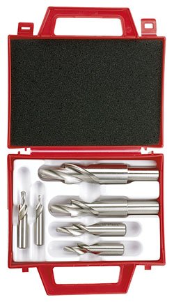 6 Pce 3-10mm 180 Degree Counterbore Drill Set