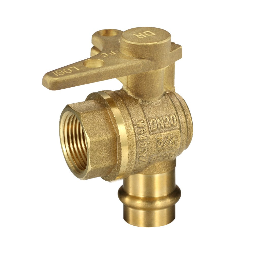 Right Angle Meter Stop Ball Valve