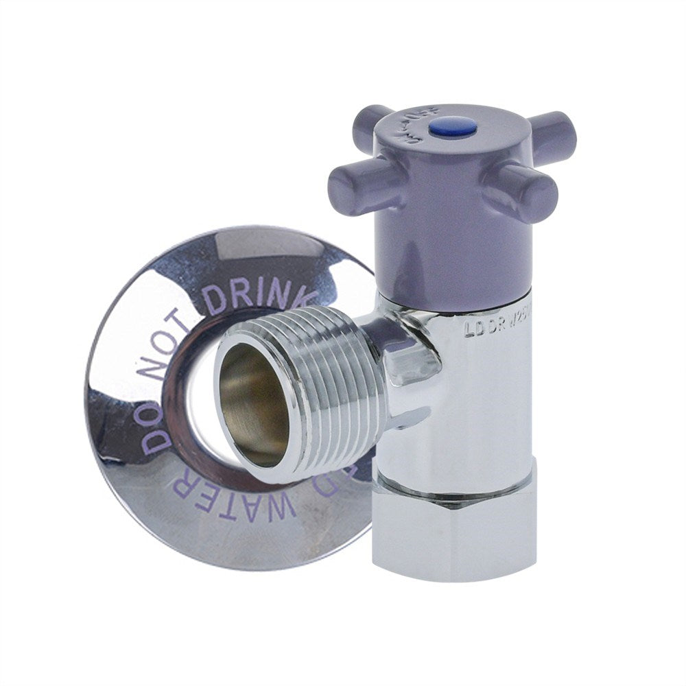 Washing Machine Stop — Recycled Water, Swivel Nut, 18mm