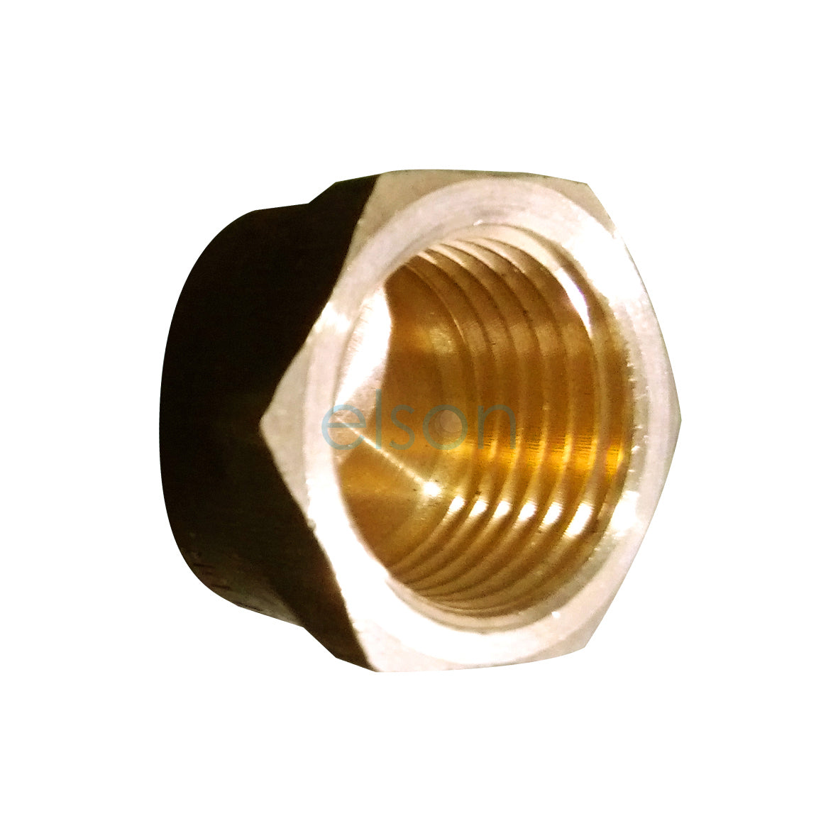 CAP 4mm(1/8″) BRASS