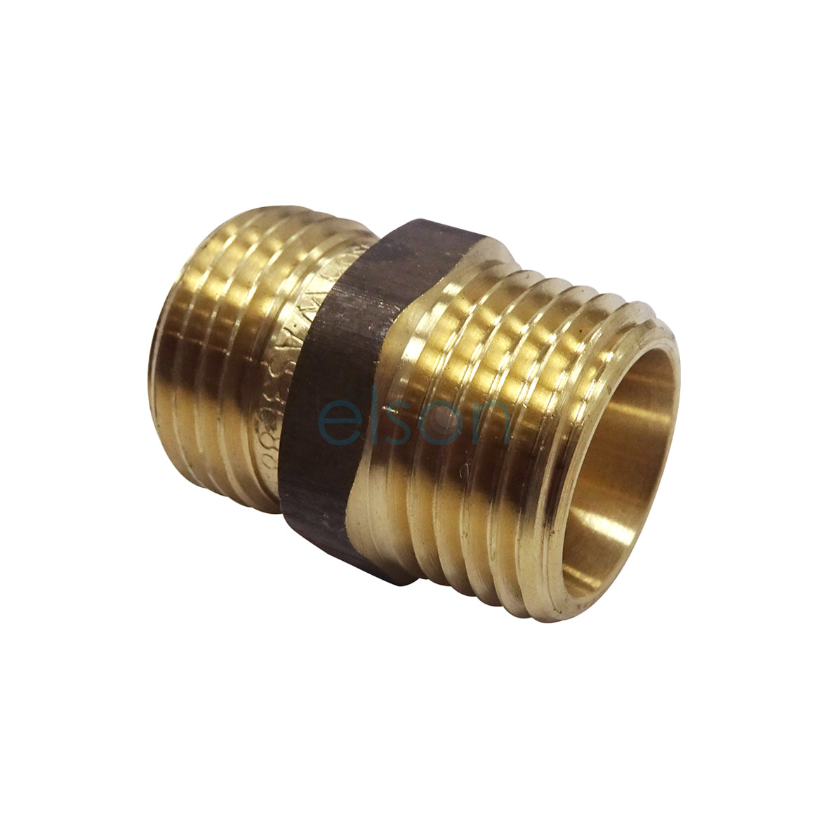 NIPPLE G1/2B(24°)X15Cn(15mmMI) 24° CONE/OLIVE SEAL