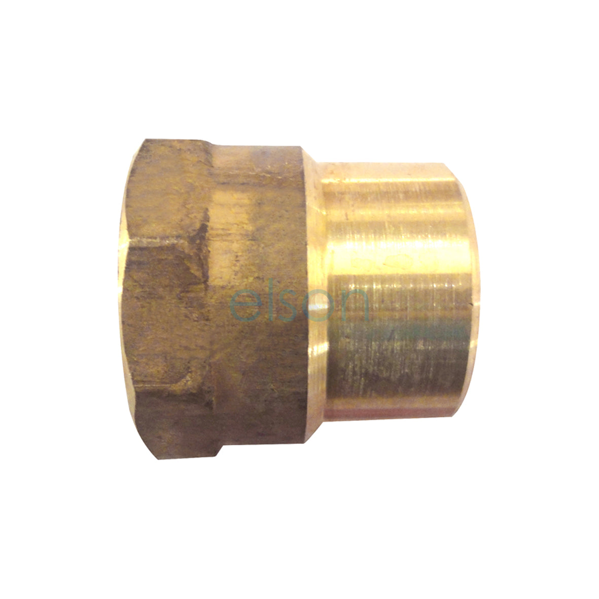 SOCKET RED HEX 15×10 BRS(1/2″x3/8″)