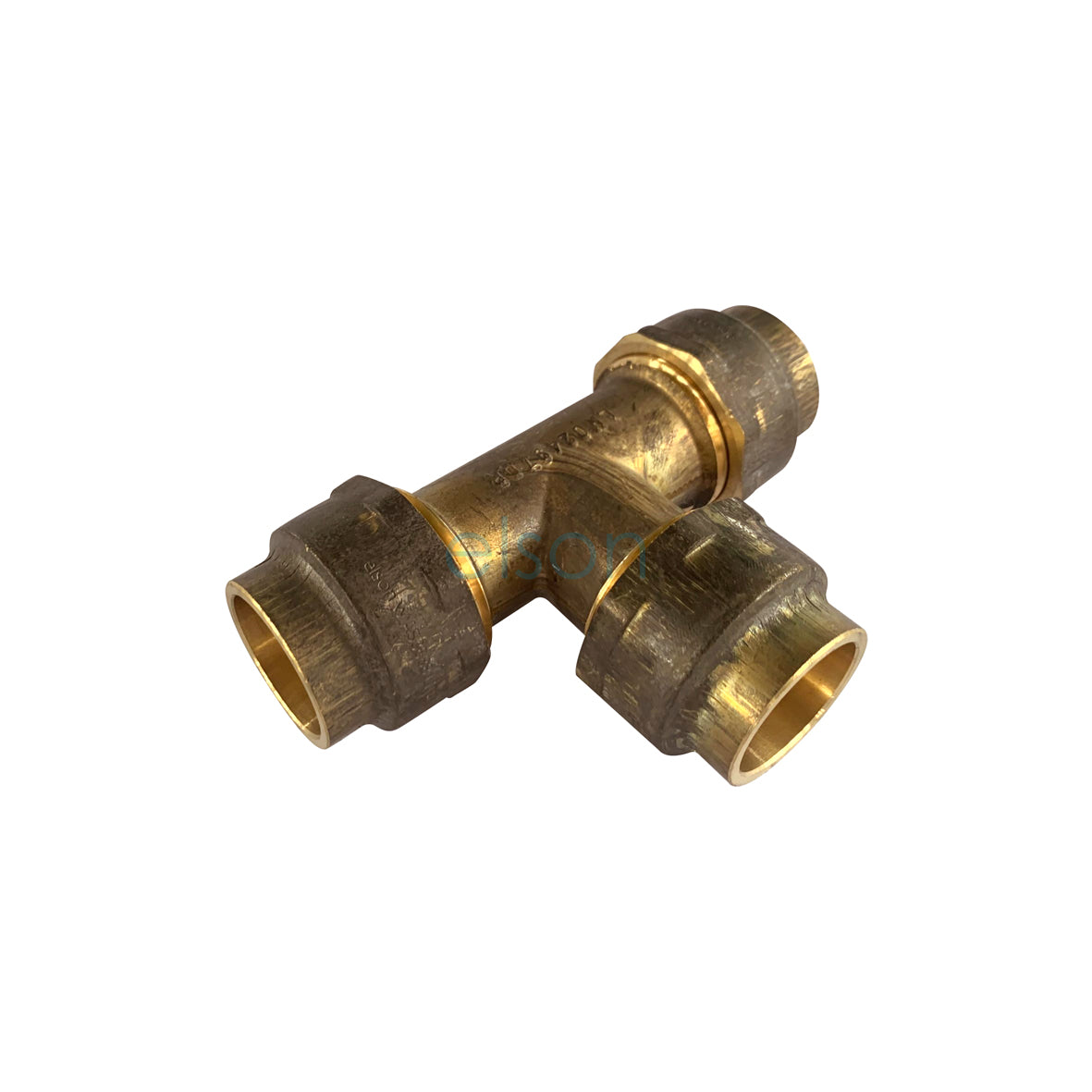 TEE CxCxC 25mmFLx25mmFLx25mmFL BRS