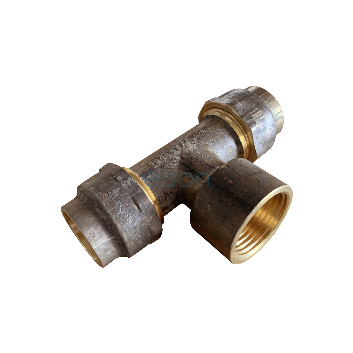 TEE CxCxF 25mmFLx25mmFLx25mmFI BRS