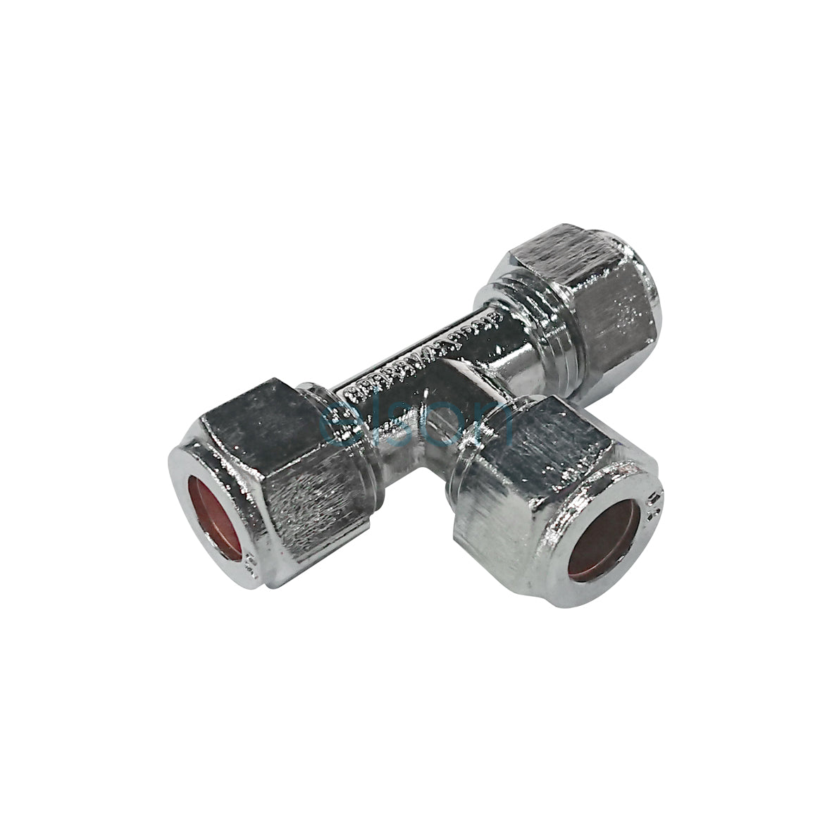 TEE CxCxC 15mm ALL ENDS CHROME C/O