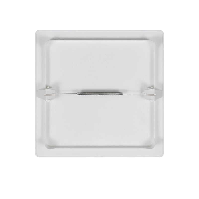 Bluegum Snap-N-Seal Access Panel 8"x8" – Removable Wall & Ceiling Service Access Panel, ABS Plastic, White Finish