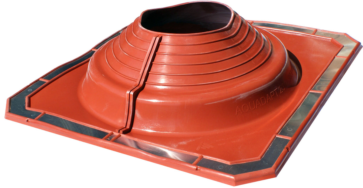 Aquadapt #8 Silicone Pipe Flashing - Red, 230-380mm