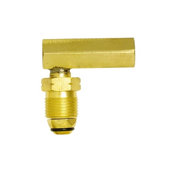 Adaptor Brass 90 Deg Pol Male X Primus Female