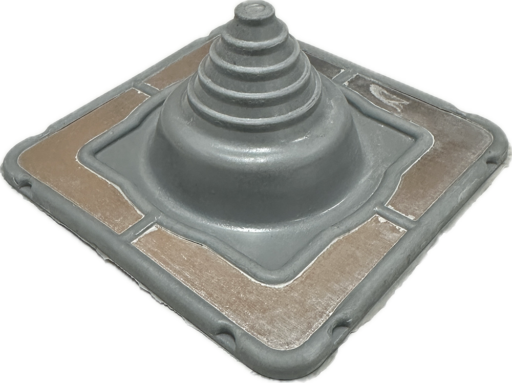 FlashRite #1 EPDM Roof Flashing - Grey, 5-45mm Pipe Range, Metal Roof | AFE1G5-45